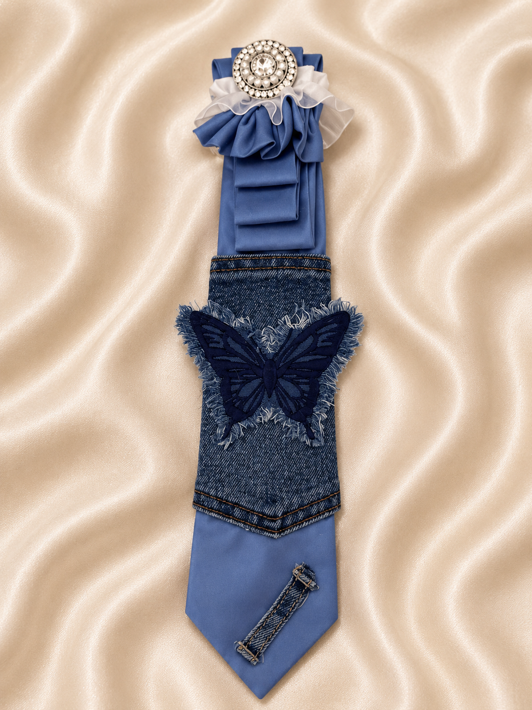 Blue Butterfly Denim